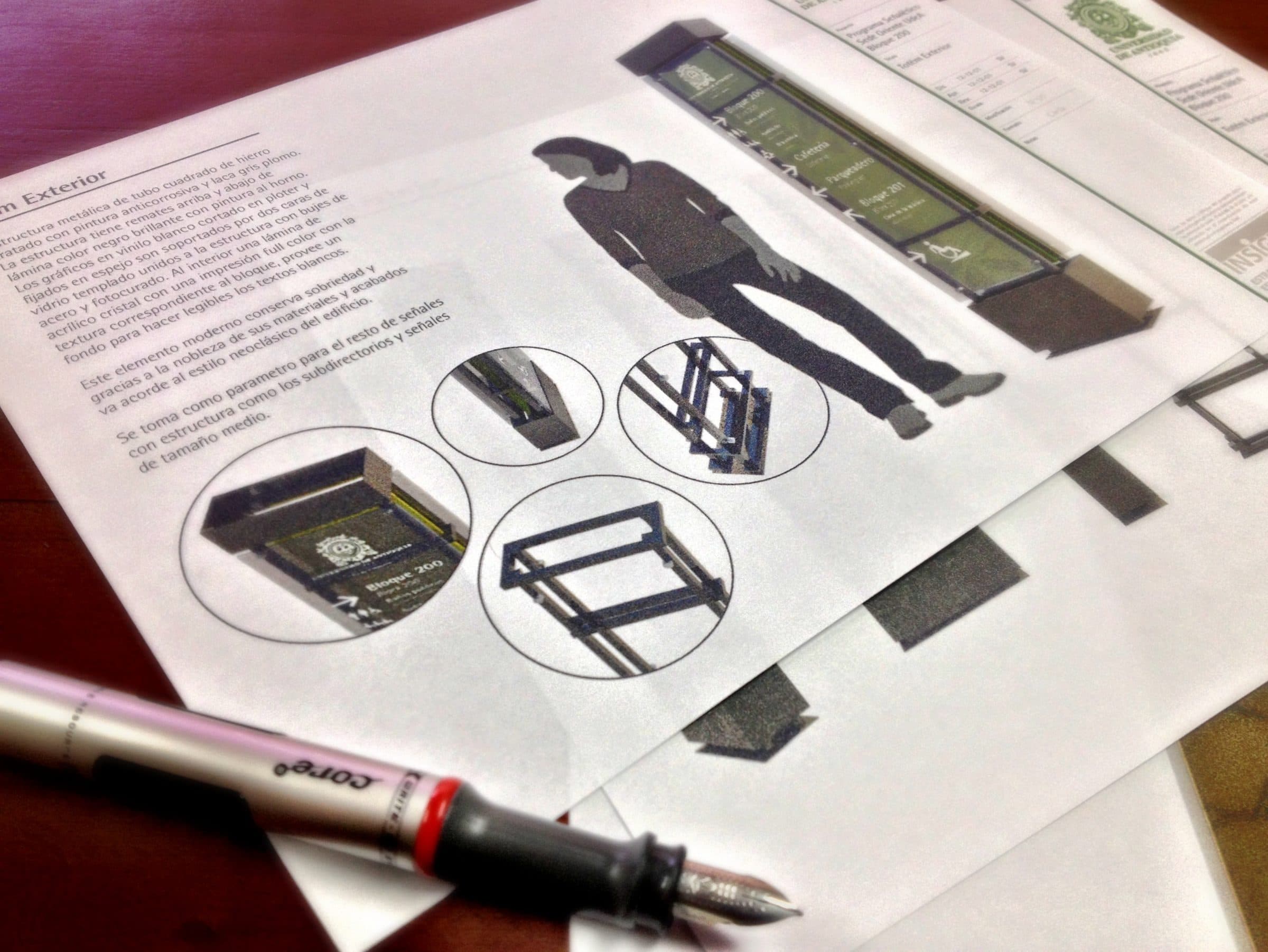 Universidad de Antioquia: Wayfinding System